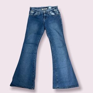 y2k/90s Paris Blues low rise Flare Jeans